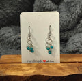 Silver Tide Hoops