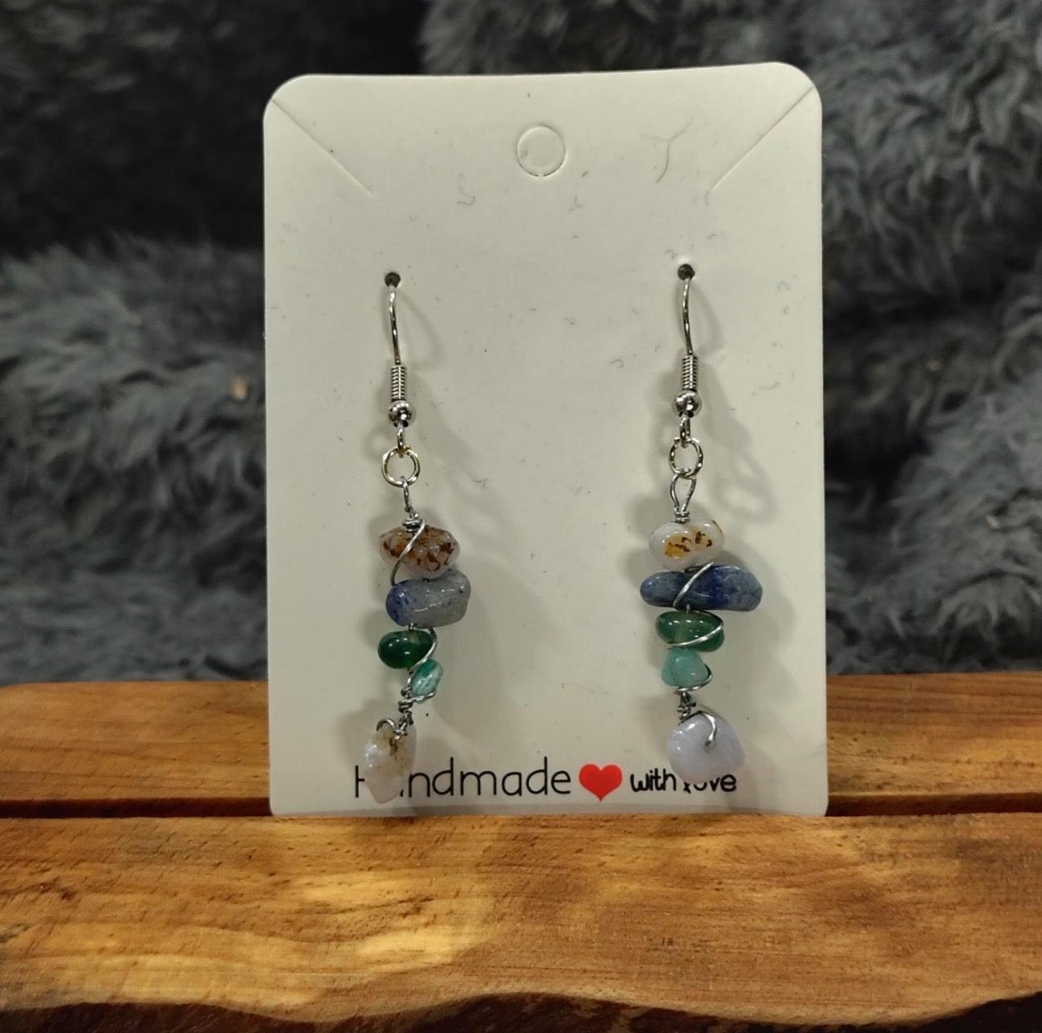 Wild Earth Gemstone Earrings